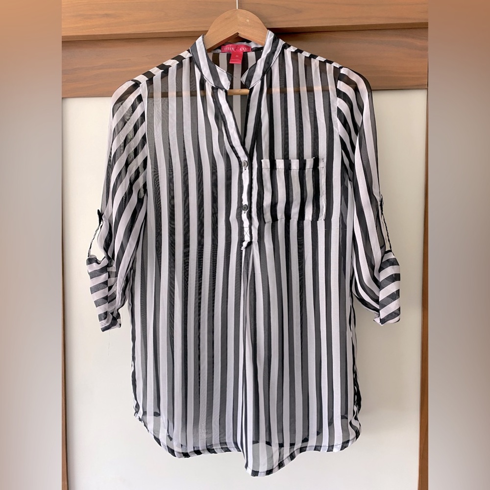 Mix & co. Striped Top